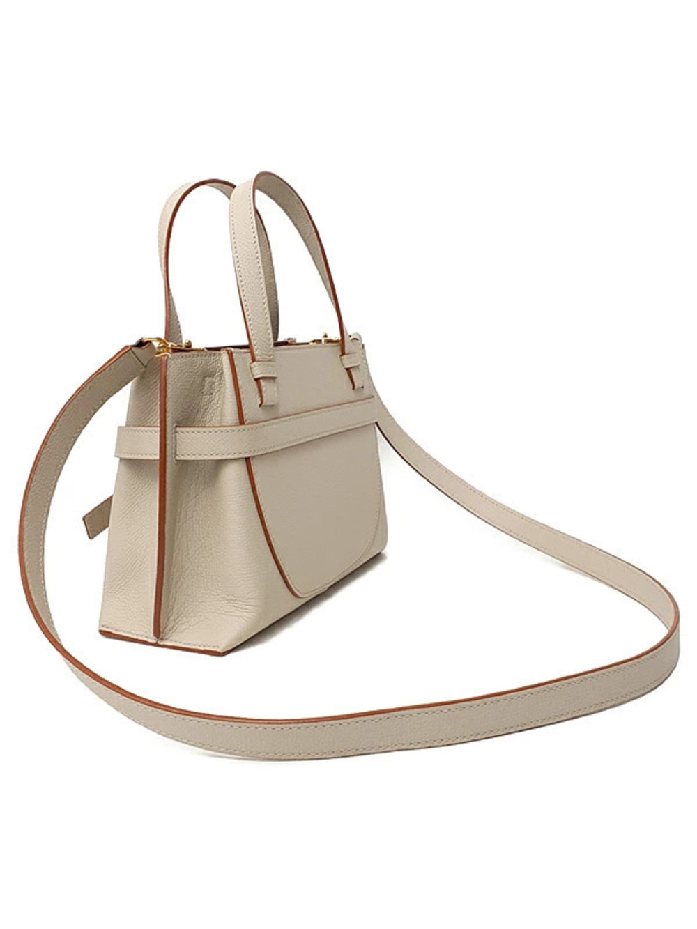 Loewe Shoulder Gate Handle Leather Top Bag